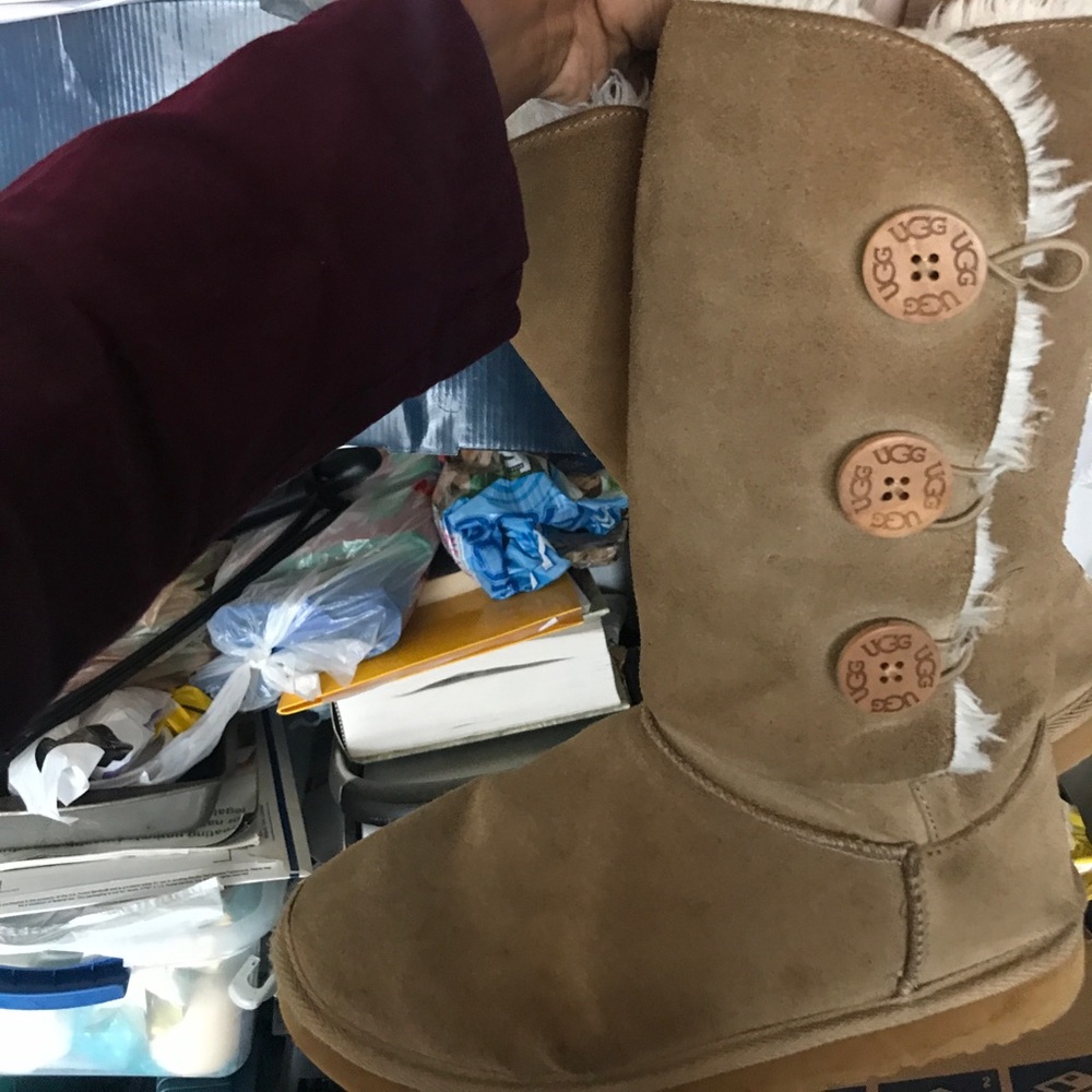 UGG BAILEY BUTTON TALL BOOTS